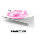 Pink Watercolor Hawaiian Flower - Premium Protective Decal Skin-Kit for the Apple Credit Card