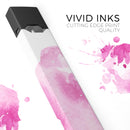Pink Watercolor Hawaiian Flower - Premium Decal Protective Skin-Wrap Sticker compatible with the Juul Labs vaping device