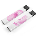 Pink Watercolor Hawaiian Flower - Premium Decal Protective Skin-Wrap Sticker compatible with the Juul Labs vaping device