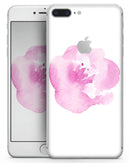 Pink Watercolor Hawaiian Flower - Skin-kit for the iPhone 8 or 8 Plus
