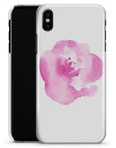 Pink Watercolor Hawaiian Flower - iPhone X Clipit Case