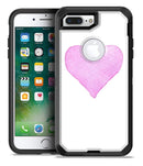 Pink Watercolor Heart - iPhone 7 Plus/8 Plus OtterBox Case & Skin Kits