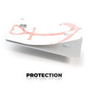 Pink Watercolor Heart Anchor - Premium Protective Decal Skin-Kit for the Apple Credit Card