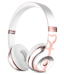 Pink Watercolor Heart Anchor Full-Body Skin Kit for the Beats by Dre Solo 3 Wireless Headphones