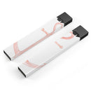 Pink Watercolor Heart Anchor - Premium Decal Protective Skin-Wrap Sticker compatible with the Juul Labs vaping device