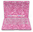Pink Watercolor Hearts - MacBook Air Skin Kit