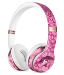 Pink Watercolor Hearts Full-Body Skin Kit for the Beats by Dre Solo 3 Wireless Headphones