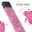 Pink Watercolor Hearts - Premium Decal Protective Skin-Wrap Sticker compatible with the Juul Labs vaping device