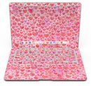 Pink Watercolor Hearts V2 - MacBook Air Skin Kit
