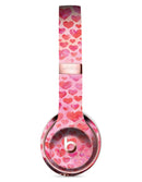 Pink Watercolor Hearts V2 Full-Body Skin Kit for the Beats by Dre Solo 3 Wireless Headphones