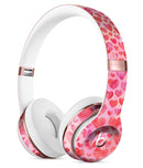 Pink Watercolor Hearts V2 Full-Body Skin Kit for the Beats by Dre Solo 3 Wireless Headphones