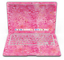 Pink Watercolor Hearts V3 - MacBook Air Skin Kit