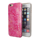 Pink Watercolor Hearts V3 iPhone 6/6s or 6/6s Plus 2-Piece Hybrid INK-Fuzed Case