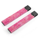 Pink Watercolor Hearts V3 - Premium Decal Protective Skin-Wrap Sticker compatible with the Juul Labs vaping device