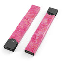 Pink Watercolor Hearts V3 - Premium Decal Protective Skin-Wrap Sticker compatible with the Juul Labs vaping device