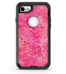 Pink Watercolor Hearts V3 - iPhone 7 or 8 OtterBox Case & Skin Kits