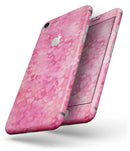 Pink Watercolor Hearts V3 - Skin-kit for the iPhone 8 or 8 Plus