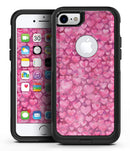 Pink Watercolor Hearts - iPhone 7 or 8 OtterBox Case & Skin Kits