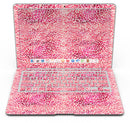 Pink Watercolor Leopard Pattern - MacBook Air Skin Kit