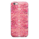 Pink Watercolor Leopard Pattern iPhone 6/6s or 6/6s Plus 2-Piece Hybrid INK-Fuzed Case