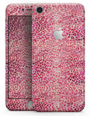 Pink Watercolor Leopard Pattern - Skin-kit for the iPhone 8 or 8 Plus
