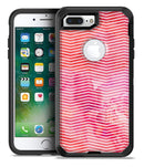 Pink Watercolor Over White Chevron - iPhone 7 Plus/8 Plus OtterBox Case & Skin Kits