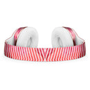 Pink Watercolor Over White Chevron Full-Body Skin Kit for the Beats by Dre Solo 3 Wireless Headphones
