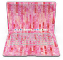 Pink Watercolor Patchwork - MacBook Air Skin Kit