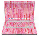 Pink Watercolor Patchwork - MacBook Air Skin Kit