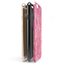 Pink Watercolor Patchwork iPhone 6/6s or 6/6s Plus 2-Piece Hybrid INK-Fuzed Case