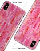 Pink Watercolor Patchwork - iPhone X Clipit Case