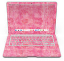 Pink Watercolor Polka Dots - MacBook Air Skin Kit