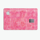 Pink Watercolor Polka Dots - Premium Protective Decal Skin-Kit for the Apple Credit Card
