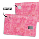 Pink Watercolor Polka Dots - Premium Protective Decal Skin-Kit for the Apple Credit Card