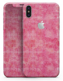 Pink Watercolor Polka Dots - iPhone X Skin-Kit