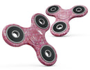 Pink Watercolor Quatrefoil Full-Body Fidget Spinner Skin-Kit