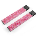 Pink Watercolor Quatrefoil - Premium Decal Protective Skin-Wrap Sticker compatible with the Juul Labs vaping device