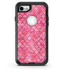 Pink Watercolor Quatrefoil - iPhone 7 or 8 OtterBox Case & Skin Kits