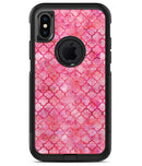 Pink Watercolor Quatrefoil - iPhone X OtterBox Case & Skin Kits