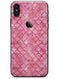 Pink Watercolor Quatrefoil - iPhone X Skin-Kit