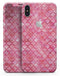 Pink Watercolor Quatrefoil - iPhone X Skin-Kit