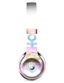 Pink Watercolor Ribbon Over Anchor Full-Body Skin Kit for the Beats by Dre Solo 3 Wireless Headphones