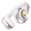 Pink Watercolor Ribbon Over Anchor Full-Body Skin Kit for the Beats by Dre Solo 3 Wireless Headphones