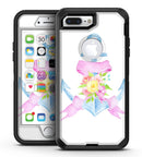 Pink Watercolor Ribbon Over Anchor - iPhone 7 Plus/8 Plus OtterBox Case & Skin Kits