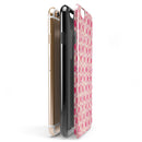Pink Watercolor Ring Pattern iPhone 6/6s or 6/6s Plus 2-Piece Hybrid INK-Fuzed Case