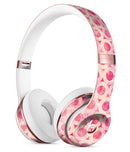 Pink Watercolor Ring Pattern Full-Body Skin Kit for the Beats by Dre Solo 3 Wireless Headphones
