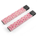 Pink Watercolor Ring Pattern - Premium Decal Protective Skin-Wrap Sticker compatible with the Juul Labs vaping device