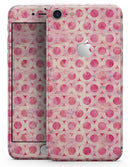 Pink Watercolor Ring Pattern - Skin-kit for the iPhone 8 or 8 Plus