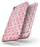 Pink Watercolor Ring Pattern - Skin-kit for the iPhone 8 or 8 Plus