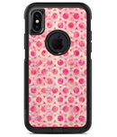 Pink Watercolor Ring Pattern - iPhone X OtterBox Case & Skin Kits